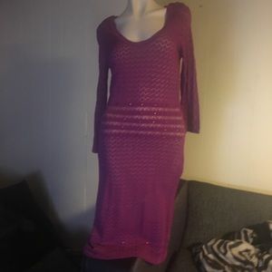 Purple Dress, large never worn.